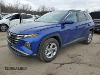 2024 Hyundai Tucson SEL with VIN 5NMJBCDE8RH294685, listed as a Copart auction lot 41420605 with 5,127 mi miles and Non Repairable. Bid and sale history available at carsss.com. Image 1.