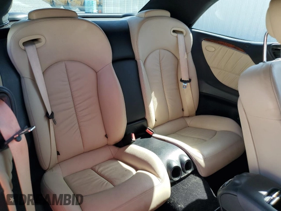 2009 Mercedes-Benz CLK 350 with VIN WDBTK56G69T104768, listed as a Copart auction lot 63009615 with 68,060 mi miles and Clean title. Bid and sale history available at DreamBid. Image 10.