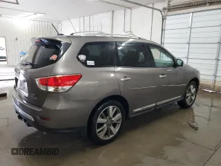 2014 Nissan Pathfinder S with VIN 5N1AR2MM9EC730123, listed as a Copart auction lot 62075985 with 181,102 mi miles and Salvage title. Bid and sale history available at DreamBid. Image 3.