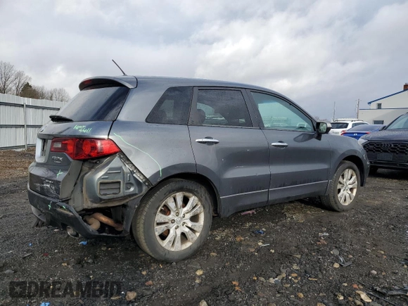2011 Acura RDX with VIN 5J8TB1H24BA002674, listed as a Copart auction lot 50620695 with 193,443 mi miles and Salvage Title. Bid and sale history available at carsss.com. Image 3.