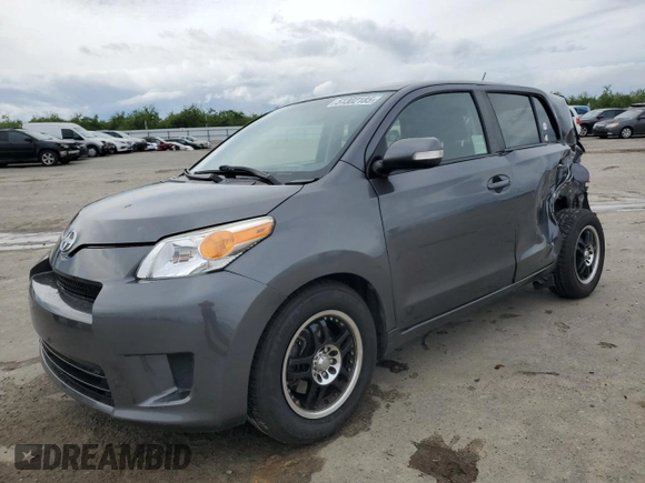 2008 Scion xD with VIN JTKKU10448J031272, listed as a Copart auction lot 51302185 with 121,055 mi miles and Salvage Title. Bid and sale history available at carsss.com. Image 1.