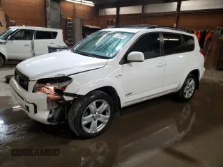 2006 Toyota RAV4 Sport with VIN JTMBK32V765009643, listed as a Copart auction lot 47358905 with 123,255 mi miles and Salvage Title. Bid and sale history available at carsss.com. Image 1.
