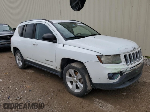 2016 Jeep Compass Sport SE z VIN 1C4NJCBA6GD665465, wystawiony jako Copart lot #78461524 z przebiegiem 169 170 mil mil oraz Szkoda całkowita • Salvage title. Historia ofert i sprzedaży dostępna na DreamBid. Obrazek 4.