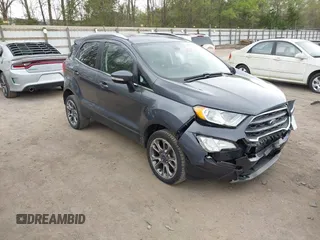 2021 Ford EcoSport Titanium z VIN MAJ6S3KL5MC452064, wystawiony jako IAAI lot #42049689 z przebiegiem 66 056 mil mil oraz . Historia ofert i sprzedaży dostępna na DreamBid. Obrazek 1.