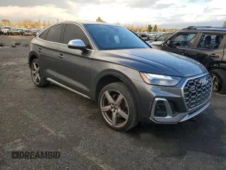2022 Audi SQ5 Sportback Premium with VIN WA114AFY5N2052757, listed as a Copart auction lot 39362974 with 17,354 mi miles and . Bid and sale history available at DreamBid. Image 4.