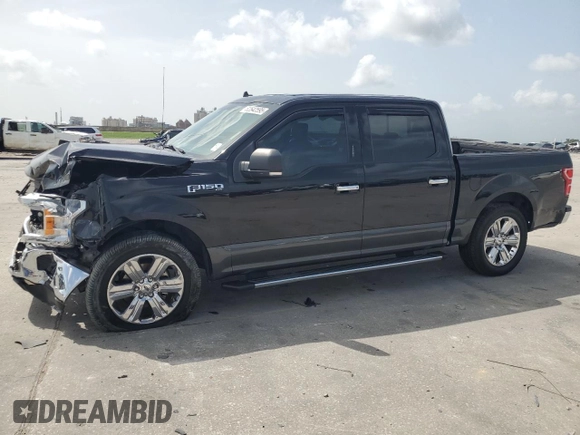 2019 Ford F-150 XL with VIN 1FTEW1C56KKE02968, listed as a Copart auction lot 62542595 with 93,422 mi miles and Salvage title. Bid and sale history available at DreamBid. Image 1.