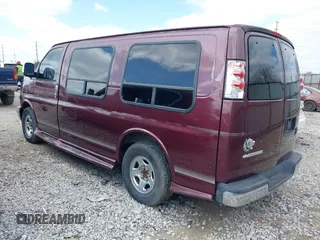 2003 Chevrolet Express Passenger z VIN 1GBFG15X231211821, wystawiony jako IAAI lot #41934414 z przebiegiem 154 508 mil mil oraz . Historia ofert i sprzedaży dostępna na DreamBid. Obrazek 3.