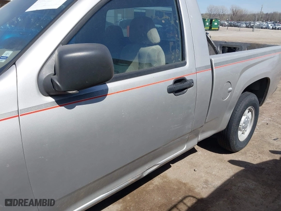 2005 Chevrolet Colorado Z85 with VIN 1GCCS148758222962, listed as a IAAI auction lot 41851102 with 163,819 mi miles. Bid and sale history available at carsss.com. Image 6.