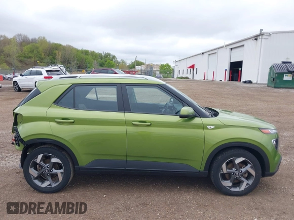 2023 Hyundai Venue SEL with VIN KMHRC8A38PU243429, listed as a IAAI auction lot 42193518 with 39,020 mi miles and . Bid and sale history available at DreamBid. Image 14.