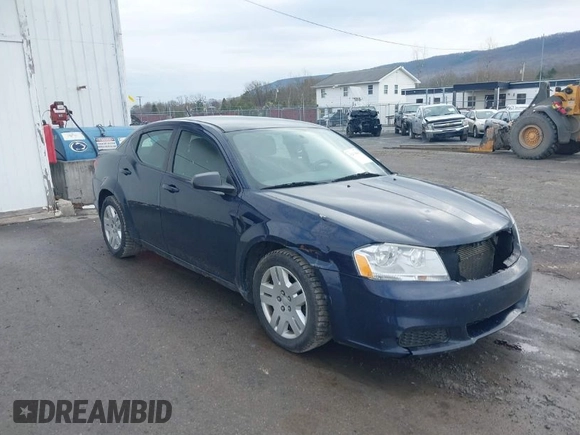 2013 Dodge Avenger SE with VIN 1C3CDZAB3DN540624, listed as a IAAI auction lot 42016643 with 174,000 mi miles and . Bid and sale history available at carsss.com. Image 1.