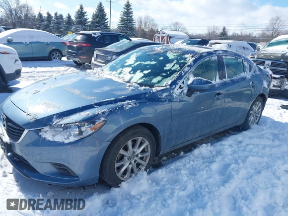 2016 Mazda 6 i Sport with VIN JM1GJ1U5XG1416911, listed as a IAAI auction lot 41562190 with 101,427 mi miles and . Bid and sale history available at DreamBid. Image 18.