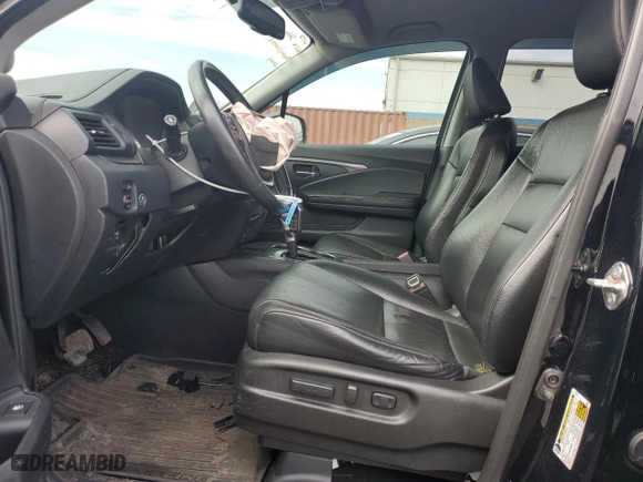 2017 Honda Ridgeline RTL-T with VIN 5FPYK3F68HB024075, listed as a Copart auction lot 47408435 with 89,264 mi miles and Salvage Title. Bid and sale history available at carsss.com. Image 7.