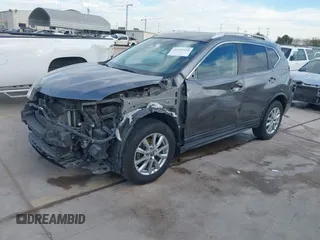 2017 Nissan Rogue S with VIN KNMAT2MVXHP578879, listed as a IAAI auction lot 41329210 with 156,178 mi miles. Bid and sale history available at carsss.com. Image 19.