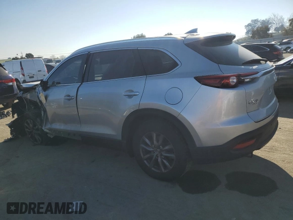 2020 Mazda CX-9 Touring with VIN JM3TCBCYXL0418949, listed as a Copart auction lot 88960165 with 46,310 mi miles and Salvage Title. Bid and sale history available at carsss.com. Image 2.