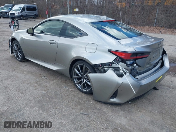 2020 Lexus RC with VIN JTHSZ5DCXL5010394, listed as a IAAI auction lot 41879283 with 22,112 mi miles and . Bid and sale history available at DreamBid. Image 3.