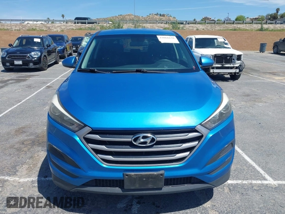 2017 Hyundai Tucson SE with VIN KM8J23A42HU423096, listed as a IAAI auction lot 42066638 with 197,618 mi miles. Bid and sale history available at carsss.com. Image 12.