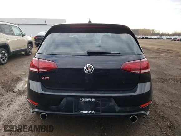 2019 Volkswagen Golf GTI S with VIN 3VW6T7AU4KM034287, listed as a Copart auction lot 78744873 with 35,297 mi miles. Bid and sale history available at carsss.com. Image 6.