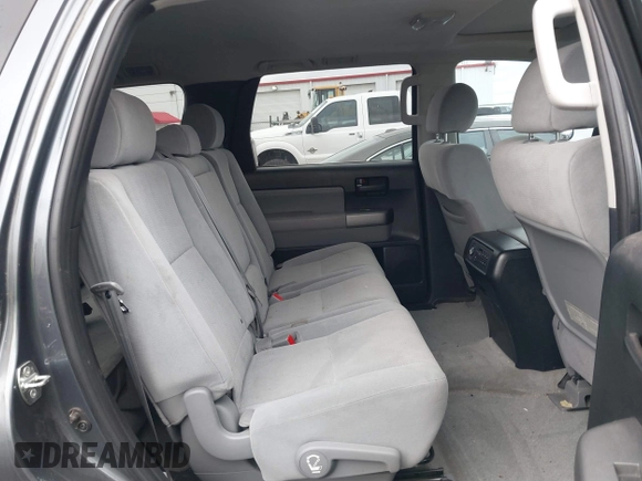 2010 Toyota Sequoia SR5 with VIN 5TDBW5G16AS032243, listed as a IAAI auction lot 41568907 with 213,838 mi miles. Bid and sale history available at carsss.com. Image 8.