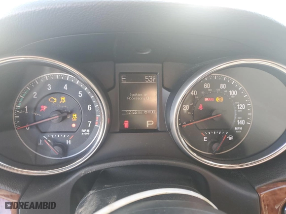 2012 Jeep Grand Cherokee Limited with VIN 1C4RJFBG6CC153423, listed as a Copart auction lot 47899185 with 92,455 mi miles and Salvage Title. Bid and sale history available at carsss.com. Image 9.