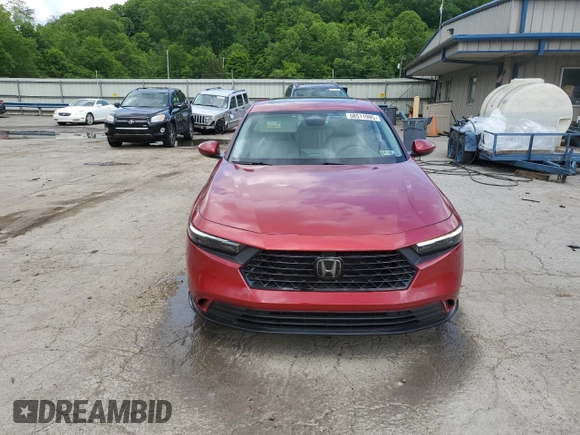 2024 Honda Accord EX with VIN 1HGCY1F36RA049869, listed as a Copart auction lot 58511995 with 3,284 mi miles and Salvage title. Bid and sale history available at DreamBid. Image 5.