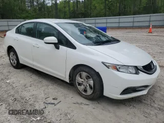 2015 Honda Civic LX with VIN 2HGFB2F55FH558449, listed as a Copart auction lot 53032415 with 68,756 mi miles and Salvage Title. Bid and sale history available at carsss.com. Image 4.