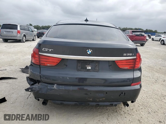 2011 BMW 5 Series 535i with VIN WBASN2C56BC201882, listed as a Copart auction lot 85190924 with 106,329 mi miles and Salvage Title. Bid and sale history available at carsss.com. Image 6.
