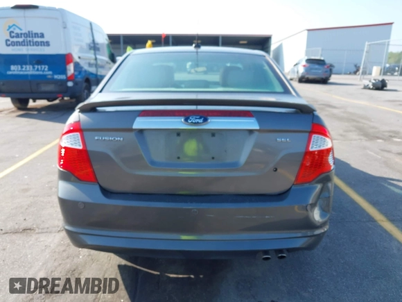 2011 Ford Fusion SEL with VIN 3FAHP0JAXBR295414, listed as a IAAI auction lot 41984604 with 164,909 mi miles. Bid and sale history available at carsss.com. Image 16.