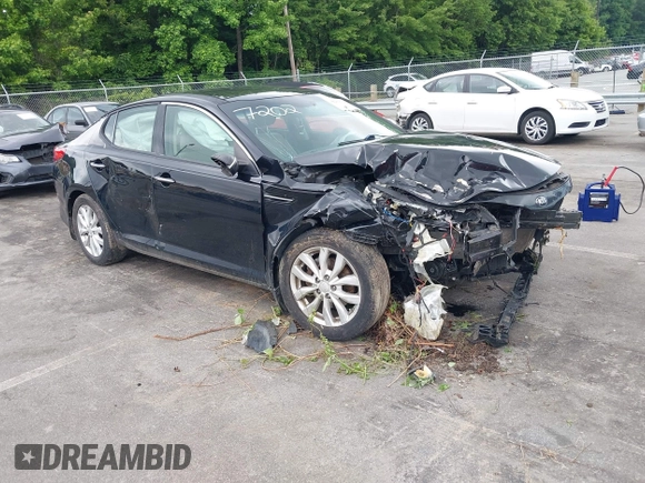 2015 Kia Optima EX с VIN 5XXGN4A7XFG417202, выставлен на аукционе IAAI как лот 42384510 с пробегом 175 888 миль миль и . История ставок и продаж доступна на DreamBid. Изображение 1.