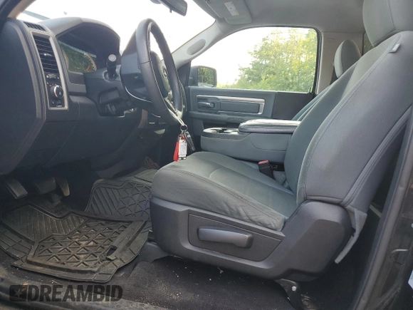 2015 Ram 1500 Tradesman with VIN 3C6JR6AT8FG698858, listed as a Copart auction lot 62521184 with 136,673 mi miles and Salvage title. Bid and sale history available at DreamBid. Image 7.