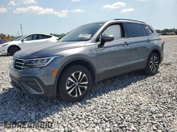 2023 Volkswagen Tiguan S с VIN 3VVRB7AX2PM076124, выставлен на аукционе Copart как лот 56963645 с пробегом 20 420 миль миль и Списание • Salvage title. История ставок и продаж доступна на DreamBid. Изображение 1.