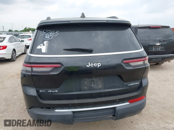 2021 Jeep Grand Cherokee Limited with VIN 1C4RJKBG2M8108265, listed as a IAAI auction lot 42099084 with 41,587 mi miles and . Bid and sale history available at DreamBid. Image 16.