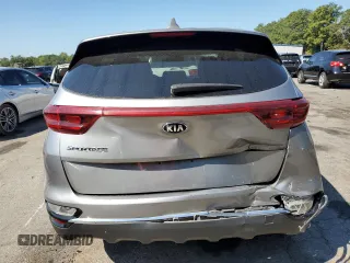 2021 Kia Sportage LX with VIN KNDPM3AC8M7863851, listed as a Copart auction lot 78865244 with 89,234 mi miles and Salvage Title. Bid and sale history available at carsss.com. Image 6.