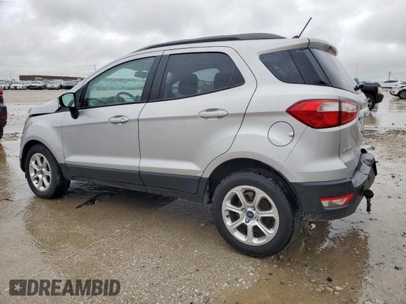 2018 Ford EcoSport SE with VIN MAJ3P1TE6JC183917, listed as a Copart auction lot 55956375 with 82,688 mi miles and Salvage title. Bid and sale history available at DreamBid. Image 2.