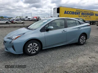 2016 Toyota Prius Four z VIN JTDKARFU1G3510550, wystawiony jako Copart lot #55212545 z przebiegiem 58 097 mil mil oraz Szkoda całkowita • Salvage title. Historia ofert i sprzedaży dostępna na DreamBid. Obrazek 1.