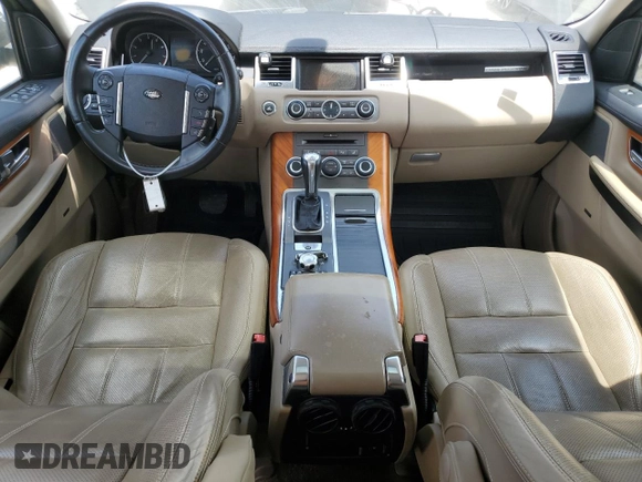 2010 Land Rover Range Rover Sport HSE Lux with VIN SALSK2D41AA250377, listed as a Copart auction lot 56965785 with 190,673 mi miles and Clean title. Bid and sale history available at DreamBid. Image 8.