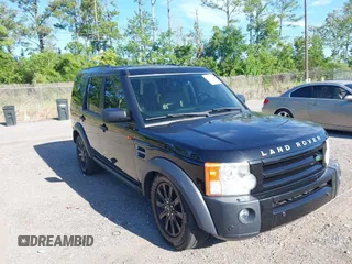 2008 Land Rover LR3 SE with VIN SALAE25458A449041, listed as a IAAI auction lot 42612989 with 148,924 mi miles and . Bid and sale history available at DreamBid. Image 1.