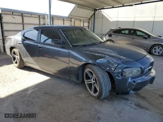 2008 Dodge Charger with VIN 2B3KA43R78H259925, listed as a Copart auction lot 52202025 with 250,906 mi miles and Salvage Title. Bid and sale history available at carsss.com. Image 4.