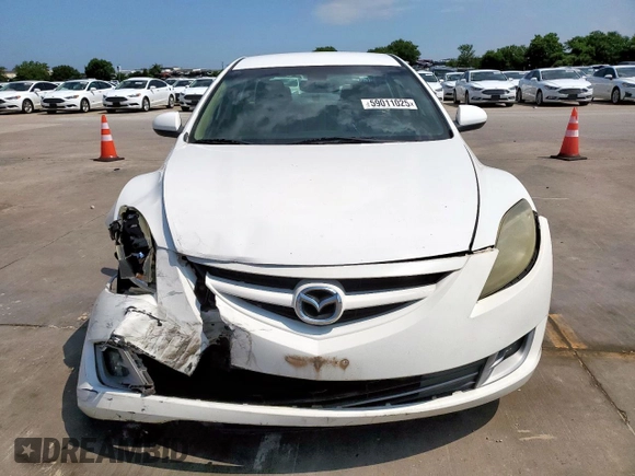2009 Mazda 6 i Touring with VIN 1YVHP82A695M19368, listed as a Copart auction lot 59011025 with 208,487 mi miles and Salvage title. Bid and sale history available at DreamBid. Image 5.