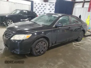 2011 Toyota Camry LE with VIN 4T1BF3EKXBU698689, listed as a Copart auction lot 83700574 with 124,746 mi miles and Salvage Title. Bid and sale history available at carsss.com. Image 1.