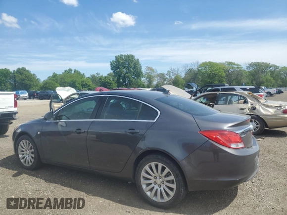 2011 Buick Regal CXL RL1 with VIN W04GN5EC3B1084595, listed as a Copart auction lot 57795975 with 110,697 mi miles and Salvage title. Bid and sale history available at DreamBid. Image 2.