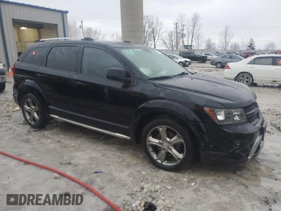 2016 Dodge Journey Crossroad with VIN 3C4PDCGG3GT181907, listed as a Copart auction lot 46814825 with Not provided miles and Clean title. Bid and sale history available at DreamBid. Image 4.