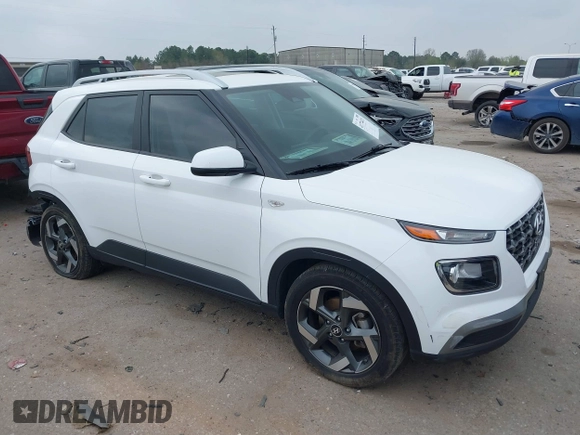 2023 Hyundai Venue Limited with VIN KMHRC8A39PU272664, listed as a IAAI auction lot 41774471 with 25,810 mi miles and . Bid and sale history available at DreamBid. Image 1.