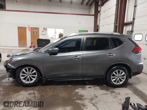 2017 Nissan Rogue SV with VIN JN8AT2MT8HW382710, listed as a IAAI auction lot 41625578 with 151,034 mi miles. Bid and sale history available at carsss.com. Image 14.