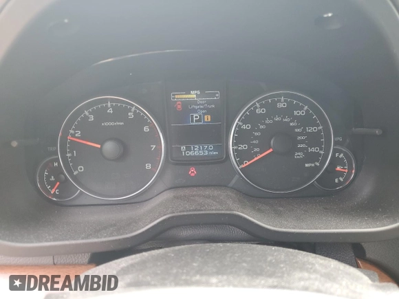 2014 Subaru Outback 2.5i Limited with VIN 4S4BRBKC0E3277752, listed as a Copart auction lot 57913844 with 106,653 mi miles and Salvage Title. Bid and sale history available at carsss.com. Image 9.