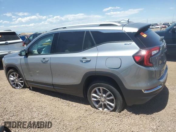 2024 GMC Terrain SLT with VIN 3GKALVEG7RL284388, listed as a Copart auction lot 61814845 with 32,048 mi miles and Salvage title. Bid and sale history available at DreamBid. Image 2.
