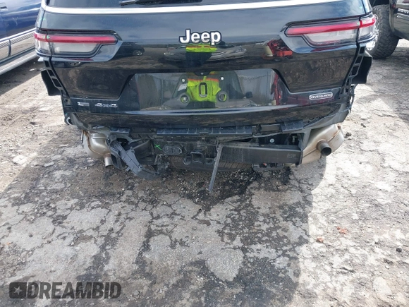2021 Jeep Grand Cherokee Overland z VIN 1C4RJKDG7M8140271, wystawiony jako IAAI lot #41806329 z przebiegiem 39 160 mil mil oraz . Historia ofert i sprzedaży dostępna na DreamBid. Obrazek 6.