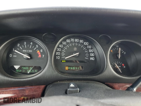 2005 Buick LeSabre Limited with VIN 1G4HR54K65U230851, listed as a Copart auction lot 50578615 with 78,628 mi miles and Salvage Title. Bid and sale history available at DreamBid. Image 9.