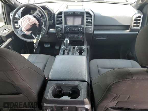 2019 Ford F-150 XL with VIN 1FTFW1E41KFC24243, listed as a Copart auction lot 62864345 with Not provided miles and Salvage title. Bid and sale history available at DreamBid. Image 8.