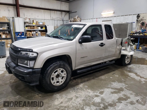 2004 Chevrolet Colorado LS Z71 with VIN 1GCDT196X48105643, listed as a Copart auction lot 41406015 with 182,260 mi miles and Salvage Title. Bid and sale history available at carsss.com. Image 1.