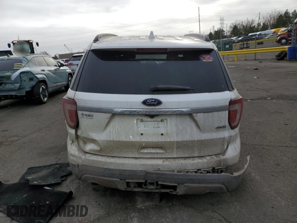 2017 Ford Explorer z VIN 1FM5K8B82HGD58779, wystawiony jako Copart lot #49643485 z przebiegiem 121 400 mil mil oraz Szkoda całkowita • Salvage title. Historia ofert i sprzedaży dostępna na DreamBid. Obrazek 6.